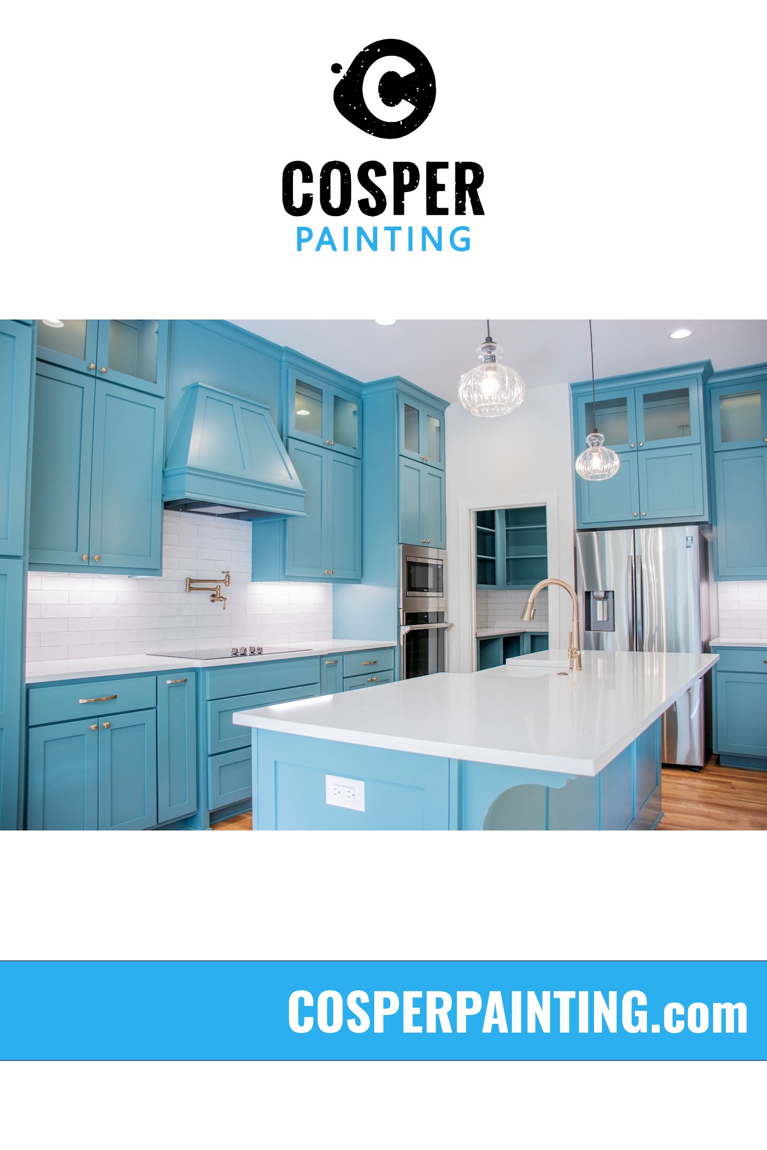 Cabinet painting by Cosper Painting