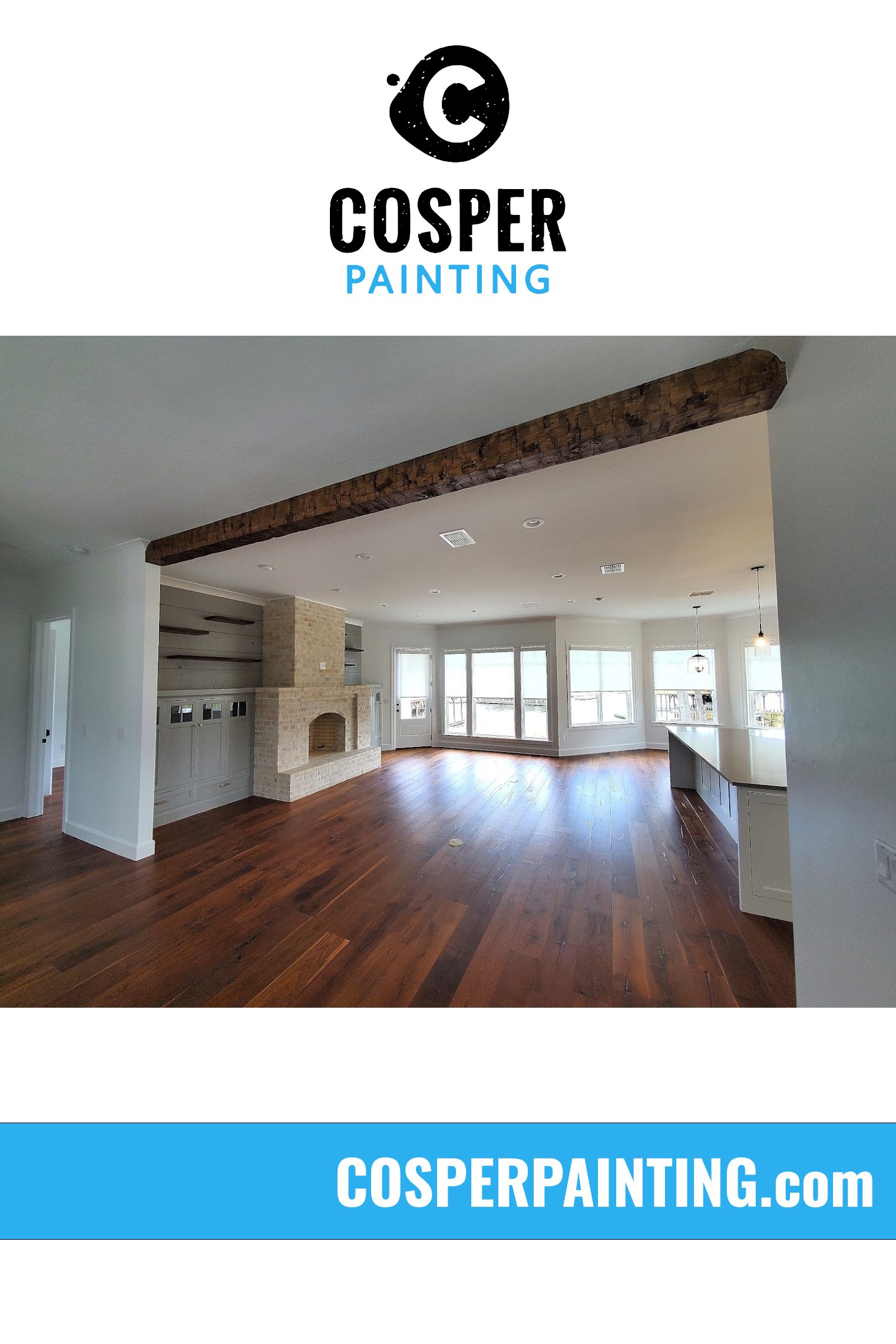 Interior painting by Cosper Painting